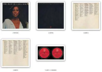 Carly Simon - The Best Of Carly Simon (1976) US 1st Pressing - LP/FLAC In 24bit/96kHz