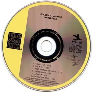 Coleman Hawkins - Hawk Eyes (1959) {Prestige OJC-294 rel 1987}
