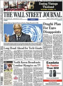 The Wall Street Journal - 3 August 2012 (Asia)