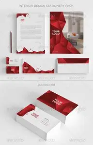 GraphicRiver Interior Design Stationery