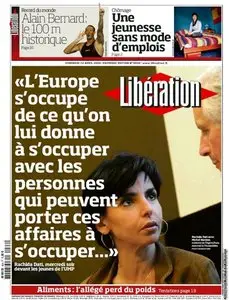 Libération.  Vendredi 24 Avril 2oo9