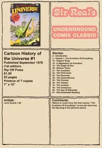 Cartoon History of the Universe 01 (1st Edition) (1978) (Rip Off Press) (Sir Real