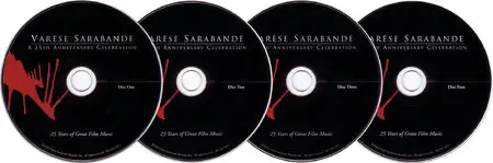 VA - Varese Sarabande: A 25th Anniversary Celebration (2003) 4CD Box Set