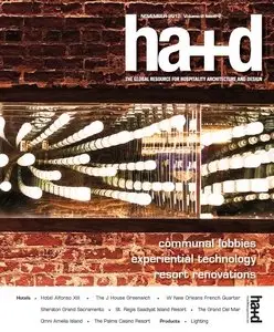 Hospitality Architecture+Design - November 2012