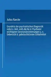 Grundriss der psychiatrischen Diagnostik