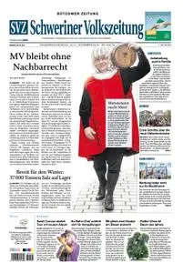 Schweriner Volkszeitung Bützower Zeitung - 10. November 2018