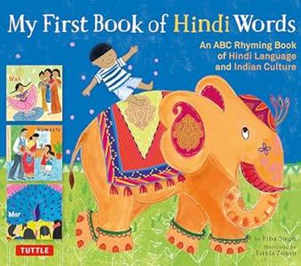 My First Book of Hindi Words: An ABC Rhyming Book of Hindi Language and Indian Culture