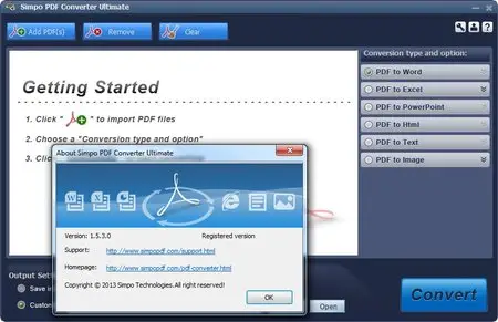 Simpo PDF Converter Ultimate 1.5.3.0 Portable