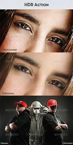 GraphicRiver - HDR Action for Photoshop
