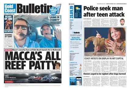 The Gold Coast Bulletin – September 23, 2019