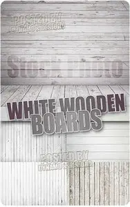 White wooden boards - UHQ Stock Photo