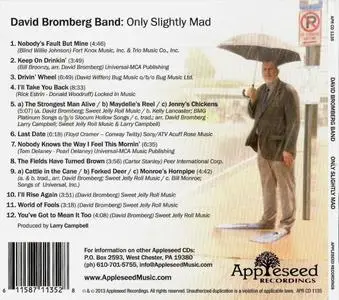 David Bromberg - Only Slightly Mad (2013) {AppleSeed}