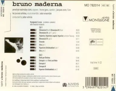 Bruno Maderna - Hyperion (1994)