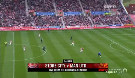 Stoke City FC vs Manchester United *Highlights, Barclays Premier League, 24 Sep 2011*