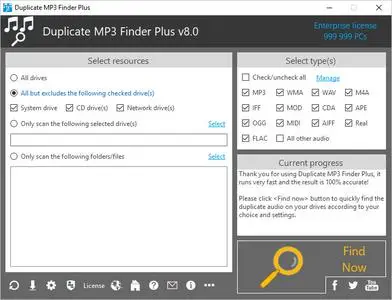 TriSun Duplicate MP3 Finder Plus 8.0 Build 015 Multilingual