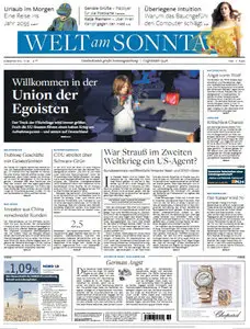 Die Welt am Sonntag 06 September 2015