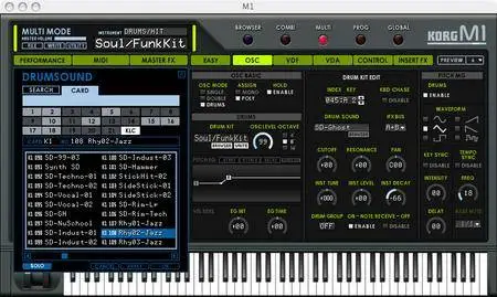 KORG M1 Le v1.1.0 WiN / v1.1.1 OSX