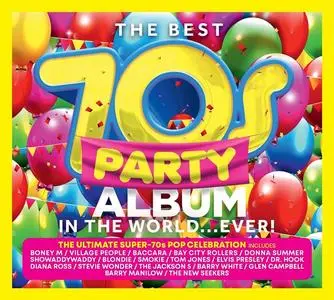 VA - The Best 70s Party Album In The World... Ever! (3CD, 2022)