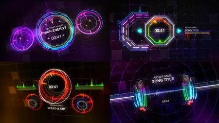 Techno Music Visualizer - Project for After Effects (VideoHive)