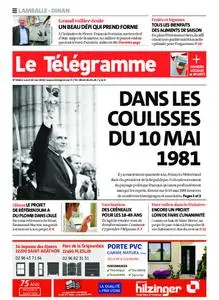 Le Télégramme Dinan - Dinard - Saint-Malo – 10 mai 2021