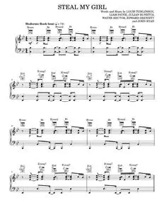 Steal my girl - One Direction (Piano-Vocal-Guitar)