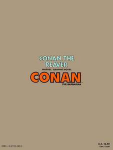 Marvel Graphic Novel 28 - Conan The Reaver 1987