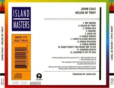 John Cale - Helen Of Troy (1975) [1994, Reissue]