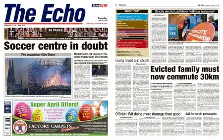 Evening Echo – April 16, 2019