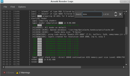 Solid Angle Maya to Arnold 5.2.2