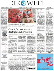 Die Welt am 01 Februar 2014