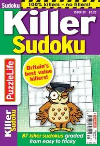 PuzzleLife Killer Sudoku - Issue 39 2024