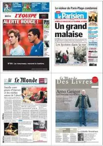 quotidiens français 10 avril 2008