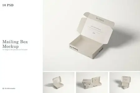 Mailing Box Mockup RQTSBB8
