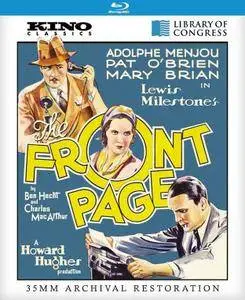 The Front Page (1931) [w/Commentary]