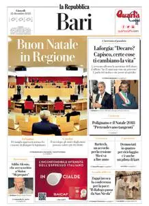 la Repubblica Bari - 22 Dicembre 2022