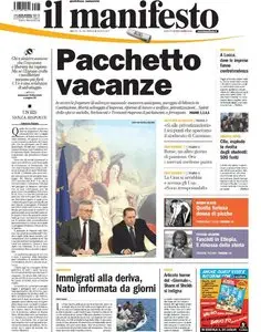 Il Manifesto 06-08-2011