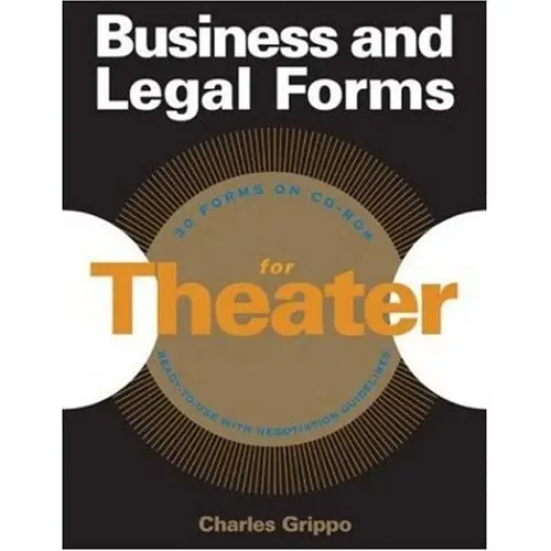 Business and Legal Forms for Theater