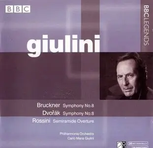 Bruckner 8, Dvorak 8 (Giulini-Philharmonia Live 1983, 1963)