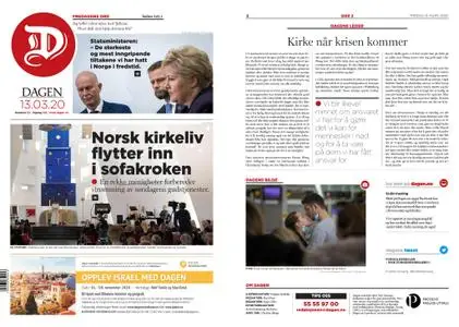 Dagen Norge – 13. mars 2020