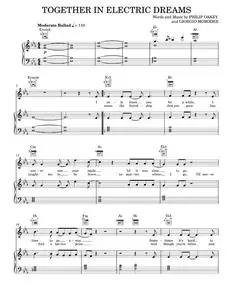 Together In Electric Dreams (John Lewis 2021) - Giorgio Moroder, Lola Young (Piano-Vocal-Guitar)