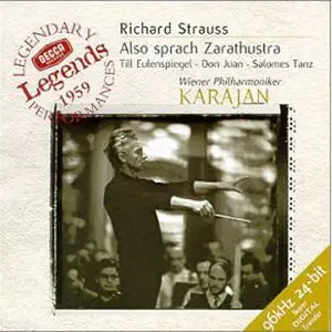 Richard Strauss: Also sprach Zarathustra; Don Juan; Till Eulenspiegel - Wiener PhO; Herbert von Karajan (repost)