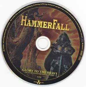 HammerFall - Glory To The Brave ~ 20 Year Anniversary Edition ~ (1997/2017) 2CD+DVD