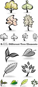 Vectors - Different Tree Elements