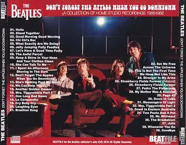 The Beatles - Don't Forget The Apples When You Go Downtown: A Collection Of Home Studio Recordings 1966-1968 (2016) {Beatfile}