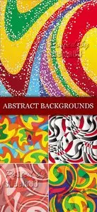 Multicolor Abstract Backgrounds Vector