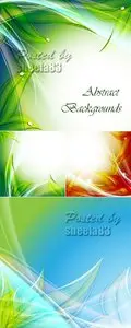 Color Abstract Backgrounds Vector