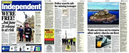 Sunday Independent Bristol Yeovil and Somerset – May 16, 2021