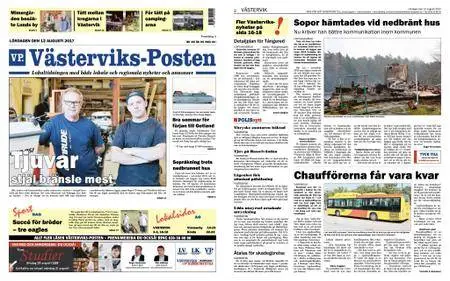 Västerviks-Posten – 12 augusti 2017