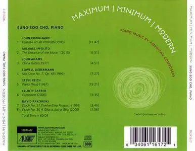 Sung-Soo Cho - Maximum, Minimum, Modern: Piano Music by American Composers (2016)