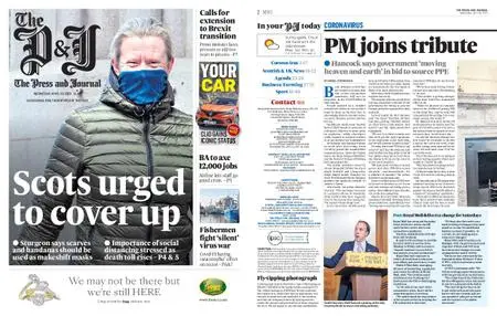 The Press and Journal Aberdeenshire – April 29, 2020